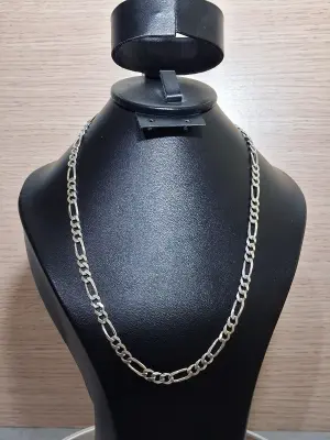 سلسال كارتي  فضة  925 ✨  فخامة وأناقة رجالية 🖤